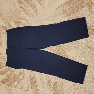 Talbots Chatham Crops Blue 10